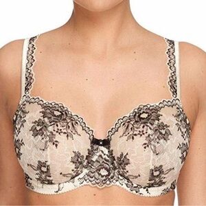 PRIMA DONNA NEROLI BALCONY VERTICAL SEAM BRA IN GEISHA SIZE 40 G Excellent Cond